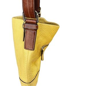 Coach Hobo Yellow Shoulder Bag